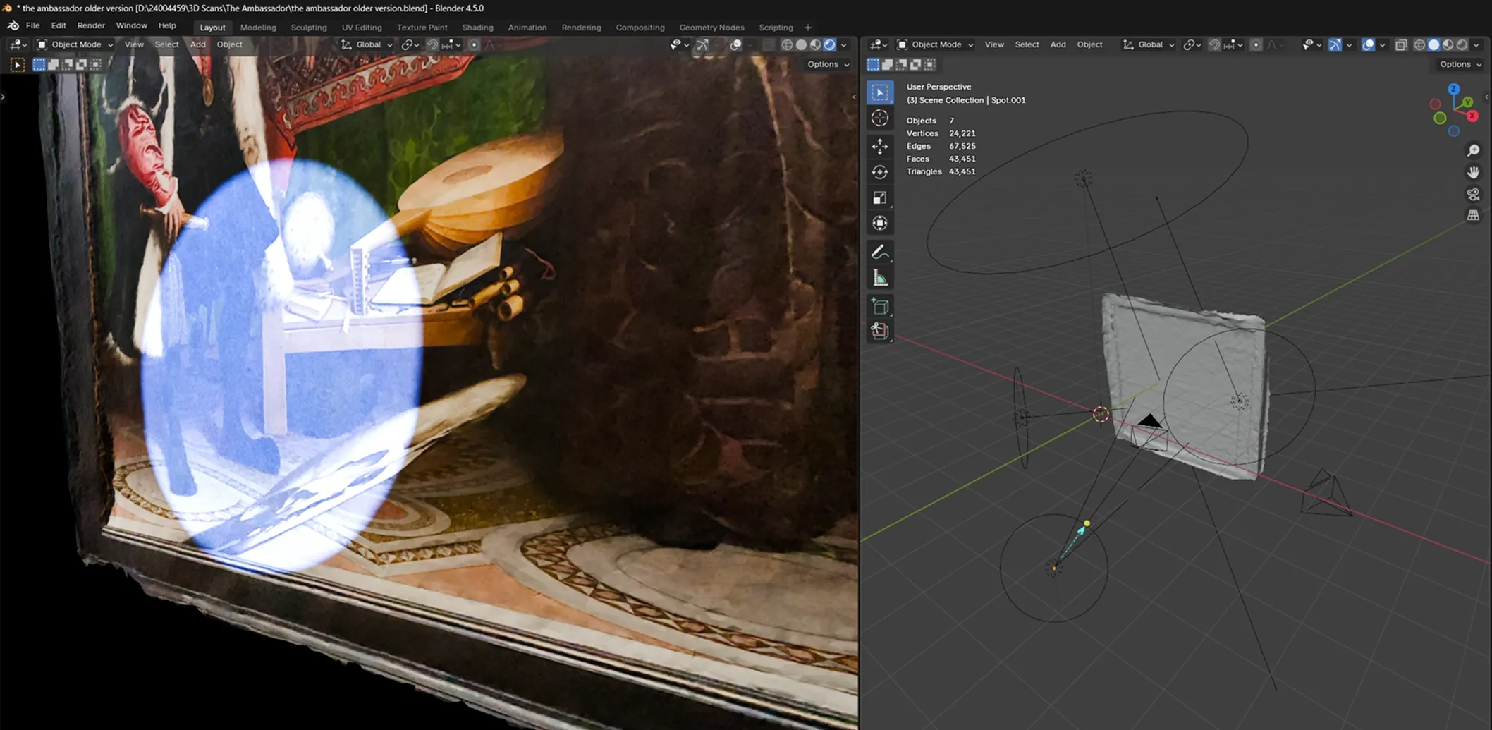 Gaussian Splatting result exported from Postshot